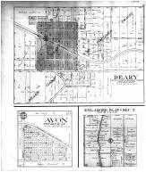 Deary, Avon, Enlarged Plat of Sec 5, Latah County 1914